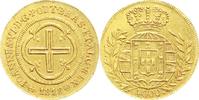 Brasilien 4000 Reis Gold Joao VI. 1818-1822. -