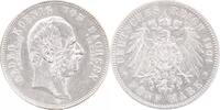 Sachsen 5 Mark Georg 1902-1904. -