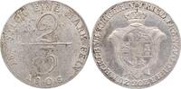 Mecklenburg-Schwerin 2/3-Taler Friedrich Franz I. 1785-1837. -