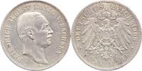 Sachsen 5 Mark Friedrich August III. 1904-1918. -