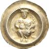 Frankfurt, kaiserliche und königliche Münzstätte Brakteat Friedrich I. 1152-1180. -