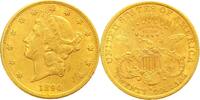 Vereinigte Staaten von Amerika 20 Dollars Gold 1890 S VF