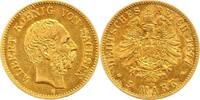 Sachsen 5 Mark Gold Albert 1873-1902. -