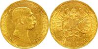 10 Kronen Gold 1908 Haus Habsburg Franz Joseph I. 1848-1916. fast Stempelglanz