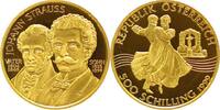 Österreich 500 Schilling Gold Zweite Republik seit 1945. -