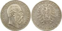 Hessen 5 Mark Ludwig IV. 1877-1892. -