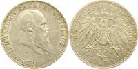 Sachsen-Meiningen 5 Mark Georg II. 1866-1914. -