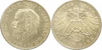 5 Mark 1914  D Bayern Ludwig III. 1913-1918. fast Stempelglanz