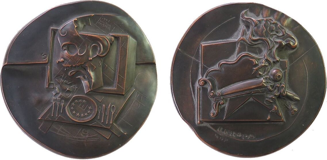 BosnienHerzegowina Medaille 1994 Kupfer Sarajewo auf die Nachrichten