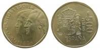 Spanien 500 Pesetas KuAlNi Juan Carlos und Sofia, Umlaufgeld -