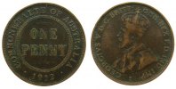 Australien 1 Penny Br Georg V -