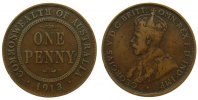 Australien 1 Penny Br Georg V -