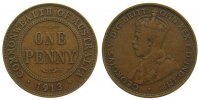 Australien 1 Penny Br Georg V -