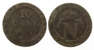 Frankreich 10 Centimes 1808 Bill Napoleon Empereur, A (Paris) schön