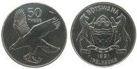 Botswana 50 Thebe Ni-St Fischadler -