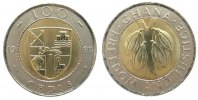 Ghana 100 Cedis Bi-Met Kakaobohnen -