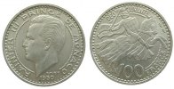 Monaco 100 Francs KN Rainer III -