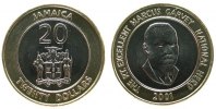 Jamaika 20 Dollar Bi-Met Garvey -