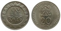 Polen 20 Zlotych KN RWPG -