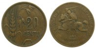 Litauen 20 Centu AlBr . -
