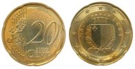 Malta 20 Cent AlBr Wappen -