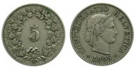 Schweiz 5 Rappen KN HMZ 1212 -