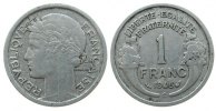 Frankreich 1 Franc Al Morlon, C, Gad. 473a -