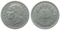 Frankreich 5 Franc Al Lavrillier -