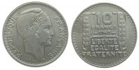 Frankreich 10 Francs KN Turin, Gad.811 -