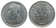 Französisch West Afrika 1 Franc Al Gad. 4 -