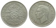 GB Großbritannien ab 1708 1 Florin Ag Georg VI, Seaby 4081 -