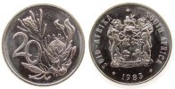 Südafrika 20 Cent Ni Protea - Zuckerbusch -