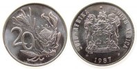 Südafrika 20 Cent Ni Protea - Zuckerbusch -