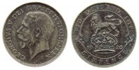GB Großbritannien ab 1708 6 Pence 1920 Ag Georg V ss