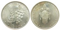Vatikan 500 Lira Ag Paul VI, 14. Pontifikasjahr -