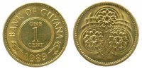 Guyana 1 Cent NiBr . -