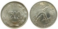 Türkei 1500 Lira Ag FAO -