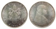 Vatikan 500 Lire Ag Paul VI -