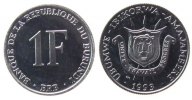 Burundi 1 Franc Al Wappen -