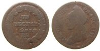 Frankreich 1 Decime Br Directoire, BB (Strasbourg) -