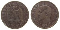 Frankreich 5 Centimes Br Napoleon III, A (Paris) -