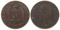 Frankreich 5 Centimes Br Napoleon III, W (Lille) -