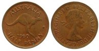 Australien 1/2 Penny Br Elisabeth II, Perth -