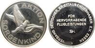 Tiere Medaille Bronze versilbert Verband Deutscher Brieftaubenliebhaber e.V. - Aktion Sorgenkind, Essen, für hervorragende Flugleistungen, ca. -