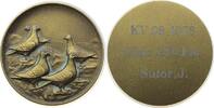 Tiere Medaille -- Brieftaubenrennen - J. Sutor - 1976 Linz - 470 KM, ca. 50 MM -