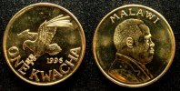 Malawi 1 Kwacha Me-St Seeadler, Schön 37 -