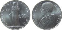 Vatikan 10 Lire Al Pius XII -