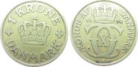 Dänemark 1 Krone AlBr Christian X -