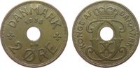 Dänemark 2 Öre 1935 Br Christian X ss 2.35 US$ Tax included +  35.20 US$ shipping