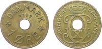 Dänemark 1 Öre 1937 Br Christian X ss 2.35 US$ Tax included +  35.20 US$ shipping